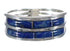 Lapis Inlay And Genuine Sterling Silver Southwest Ring Size 5-3/4 WX60989